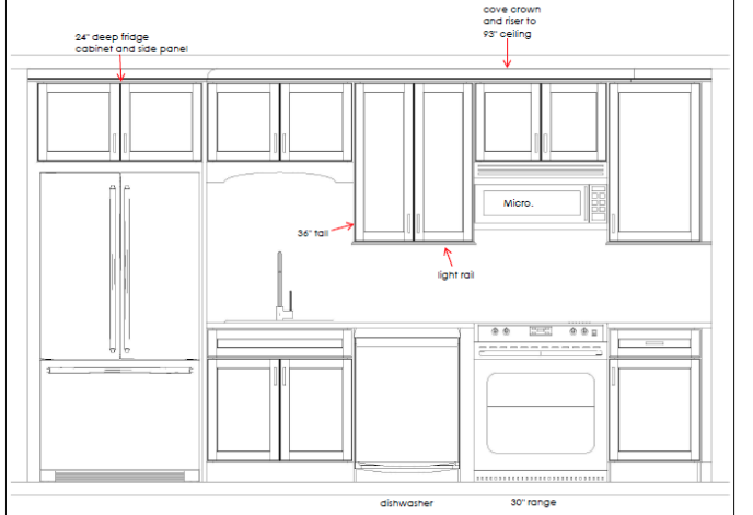basement kitchen layout