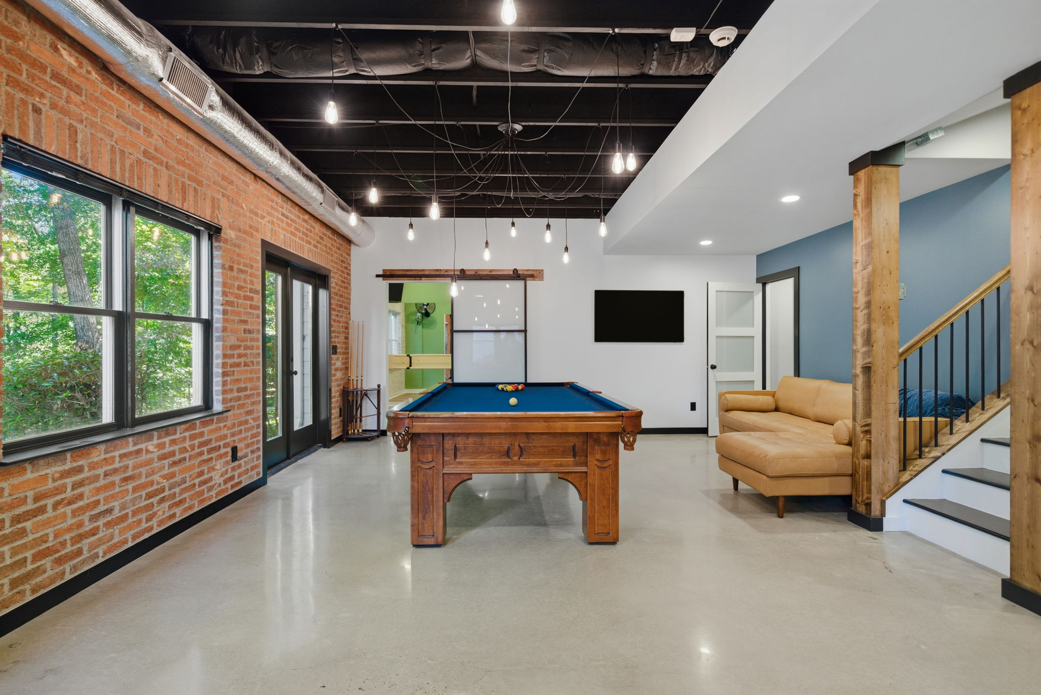 industrial basement design