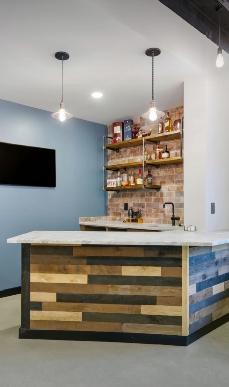 industrial basement design