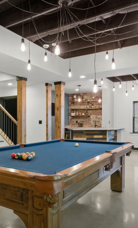 industrial basement design