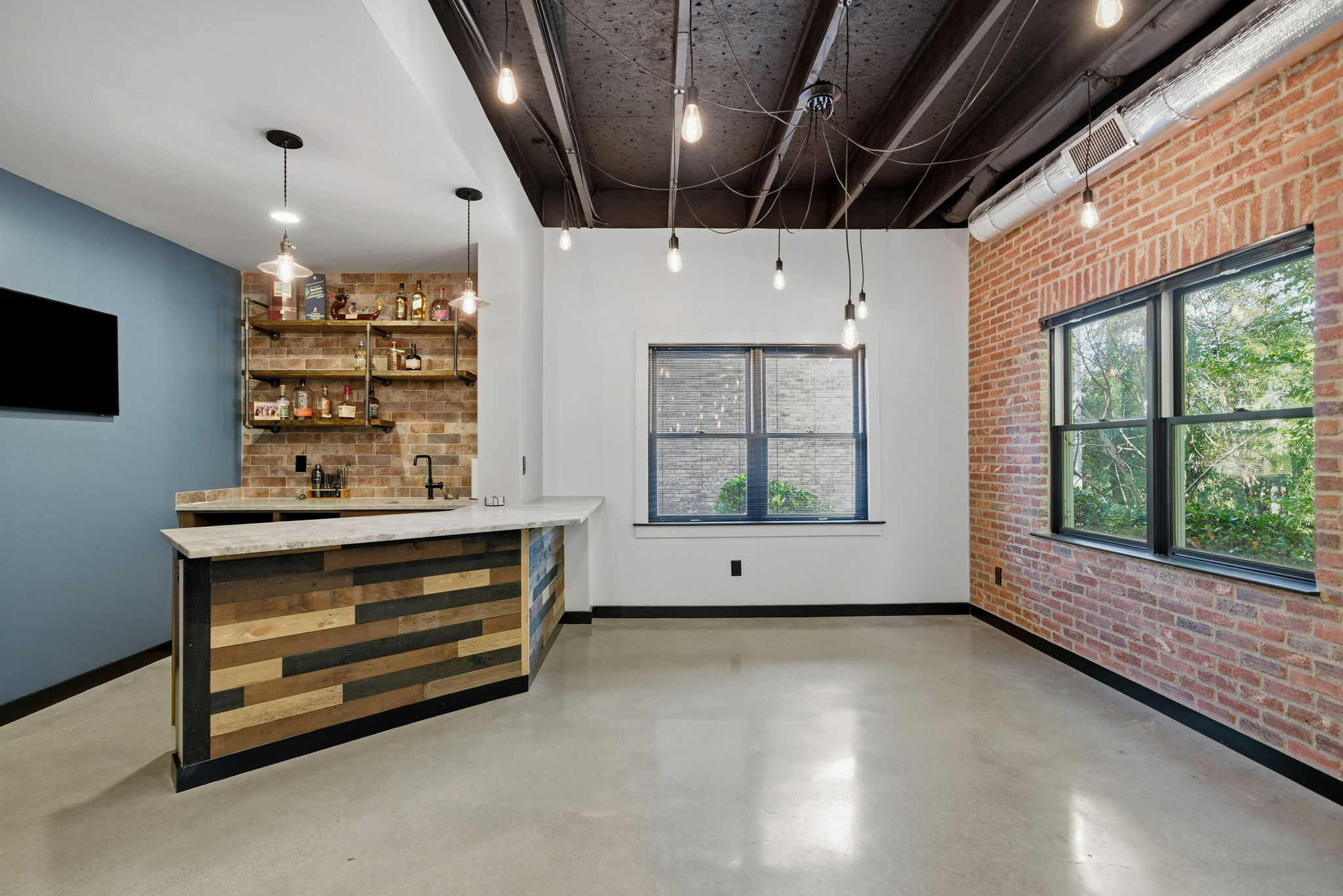 industrial basement design