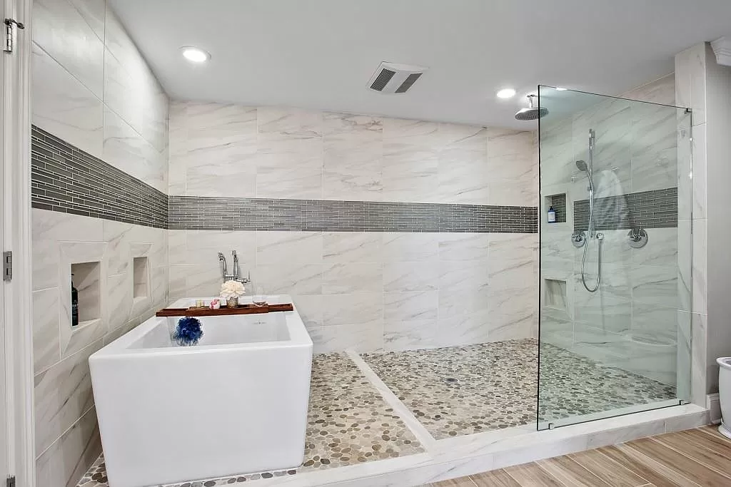 luxury bathroom remodel