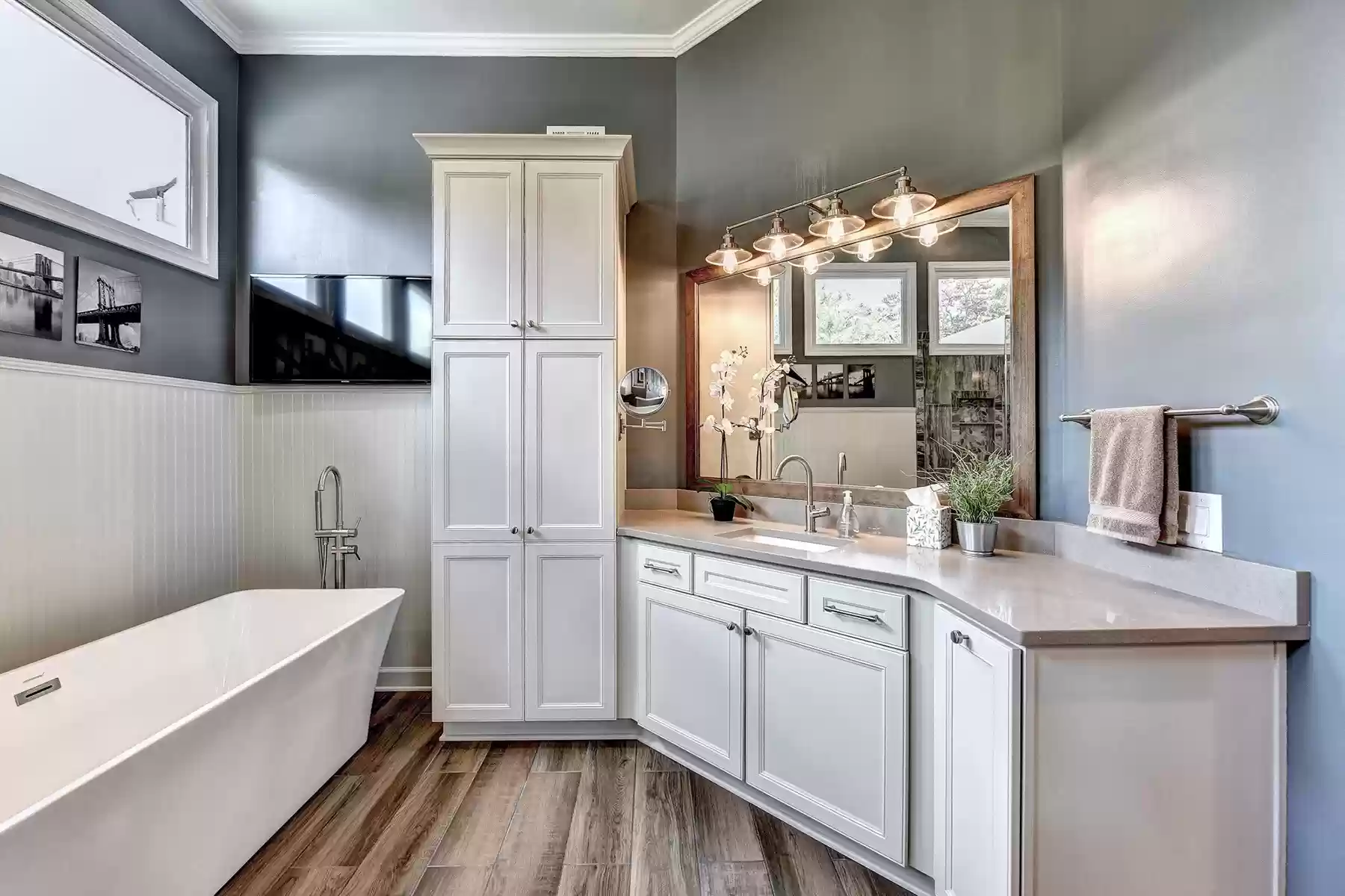 luxury bathroom remodel