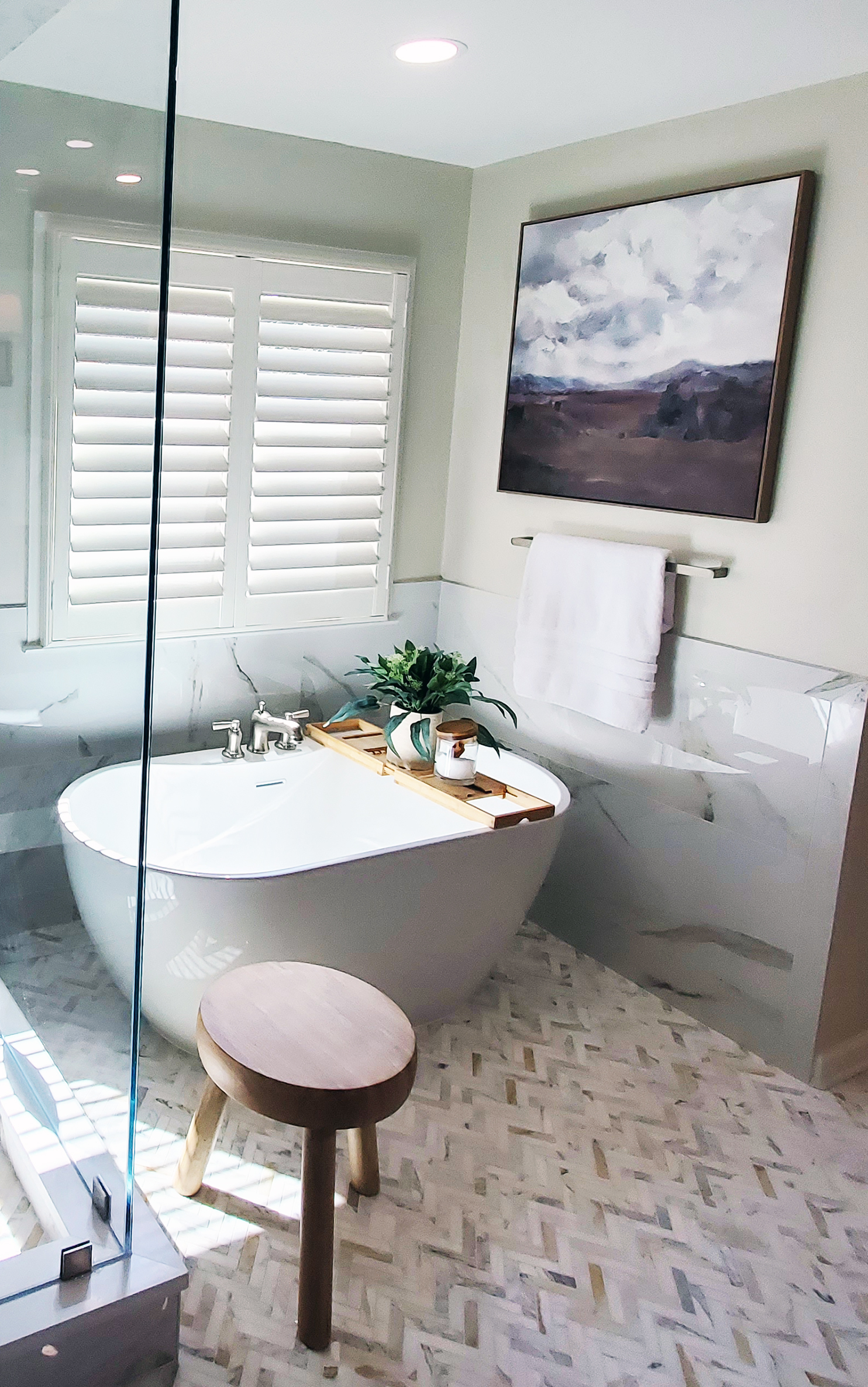 luxury bathroom remodel